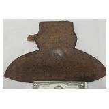 Hand-Forged Broad Hewing Axe Head 12' Wide