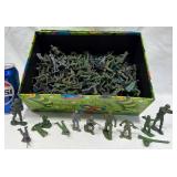 Large Collection of Vintage Plastic Toy Soldiers