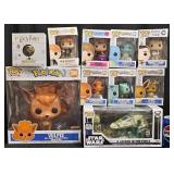 10 Funko Pop! Figures - Pokemon, Star Wars +