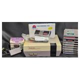 Nintendo NES Console w 9 Games & Accessories