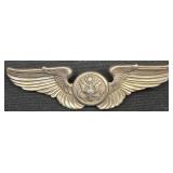 WWII Army Air Corps Sterling Wings Pin