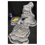 Vntg Wilton Kid's Cake Pans - Cartoon Themes
