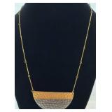 We Dream in Colour Artisan Hammered Necklace