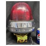 Vintage Red Vehicle Warning Light