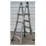 Werner MT-17B Telescoping MultiLadder w Hinge