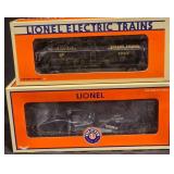 2 Lionel Train Cars w Boxes, O Gauge