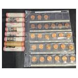 8 Rolls Unopened 2009 Pennies 100-yr Anniv