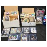 2 Boxes 1980ï¿½s Baseball Cards w Modern RCs, Autos