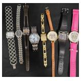 8 Assorted Womenï¿½s Fashion Watches - Fossil+