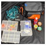 Plano Tackle Box & Ozark Bag w Lures ++