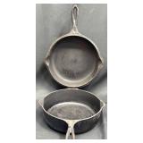 Wagner Ware Sidney O Cast Iron Double Skillet Set