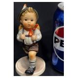 Vntg 1970's Goebel Hummel School Boy Figurine