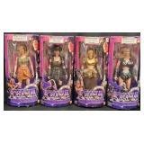 4 Xena: Warrior Princess 12' Collector Dolls