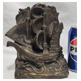 Antique Armor Bronze Co.ï¿½Invincible Armada Bookend