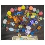 31 Art Glass Candy & Sweets Pieces - Murano+