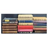 19 Vntg Hard Cover Mystery & Detective Novels