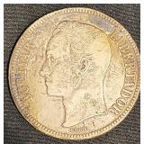 1926 Venezuelan 1 Bolivar Silver Coin