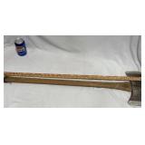 Nice Plumb Double-Bit Axe w Wooden Handle