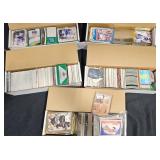 5 Boxes Assorted Sports Cards w Hidden Gems
