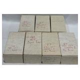 7 Boxes Football Cards - 1989 Pro Set 1-400+