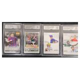4 Mint Graded Sports Cards