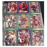 1990 Pro Set Football Cards w Mega Cards