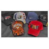 6 New Caps - Nike, Route66, Hunting+