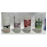 4 Vintage 1962 Seattle Worldï¿½s Fair Tumblers