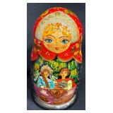 Gorgeous Russian Nesting Dolls Set