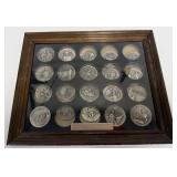 20 Great American Triumphs Sterling Silver Set