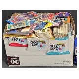 Box w Assorted Baseball Cards 1980sï¿½1990s