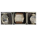 3 Watches w Boxes ï¿½ Andres Francois, Sevil