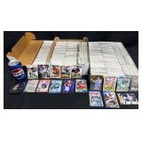 Large Lot Assorted Football Cards Late 1980s-90s