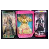 3 Specialty Barbies - Princess Ireland, Chilean+