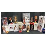 10 Portland Trail Blazers Bobbleheads & Signed