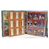 Binder w Donruss Baseball Cards