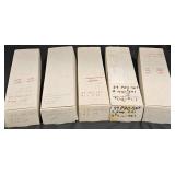 5 Boxes Football Cards - 1989 Pro Set, 1991