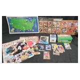 Football Card Lot w Magazines & Team Sets