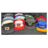 20 Vintage Hats w John Deere & Builders
