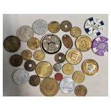 Coins & Tokens w Poker Chips