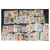 Topps 1970-80s Football Cards, Multiple Teams