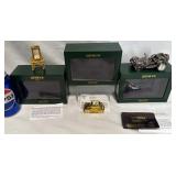 3 Geneva Mini Clocks - Cars & Rocking Chair