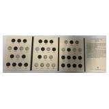 Silver Washington Quarters 1932-1947 in Album