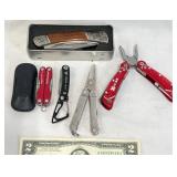 Multi-Tools & Knives Lot -ï¿½Leatherman, Urban Gear