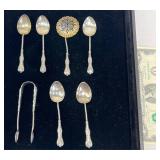 1896-98 Hallmarked Birmingham Silver Tea Set