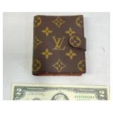 Louis Vuitton Wallet Agenda Cover w Monogram