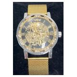Winner Mechanical Skeleton Watchï¿½w Mesh Band