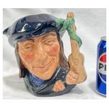 Large Scaramouche Royal Doulton Characterï¿½Jug