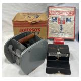 Vntg Johnson Card Shuffler, Monopoly & Cards