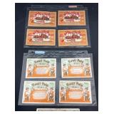 8 Vintage Beer Labels - Pfeiffer